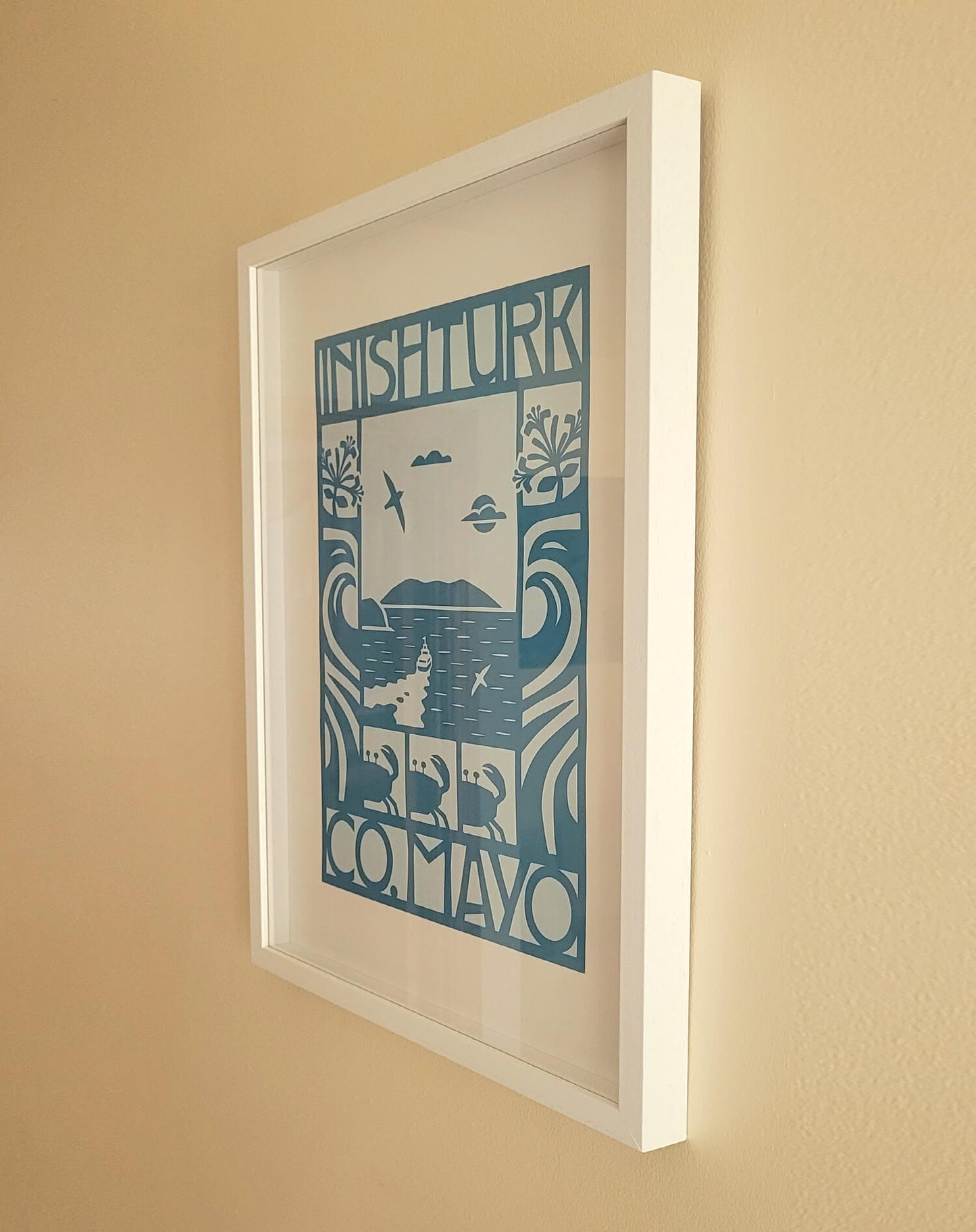 Inishturk Print - Framed